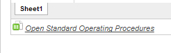 Open SOP Spreadsheet