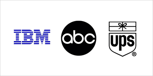 Examples of logos with distinctive design