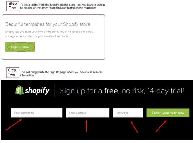 Shopify Registration