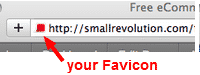 Favicon example