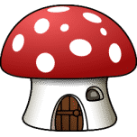 Mushroom House Favicon