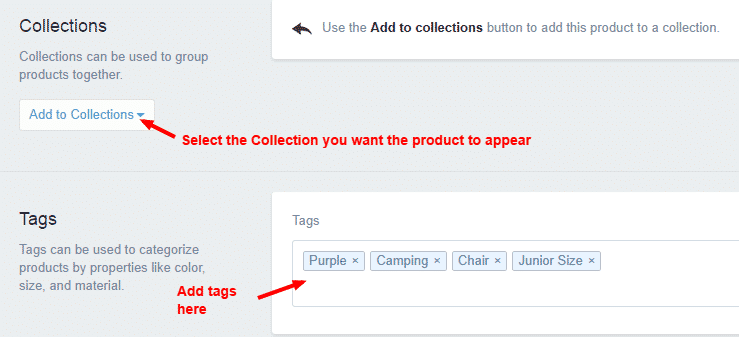 Tags and Collections