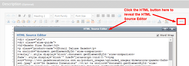 HTML Source Editor