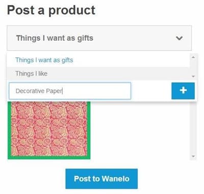 post a product