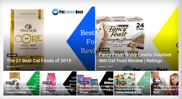 screenshot petlovesbest website