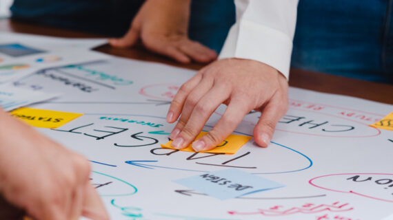 group of people planning