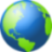 Globe favicon