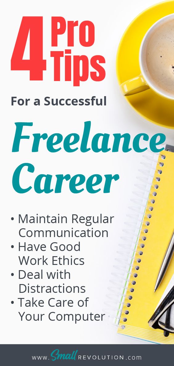 4 Pro tips for a successful freelance career