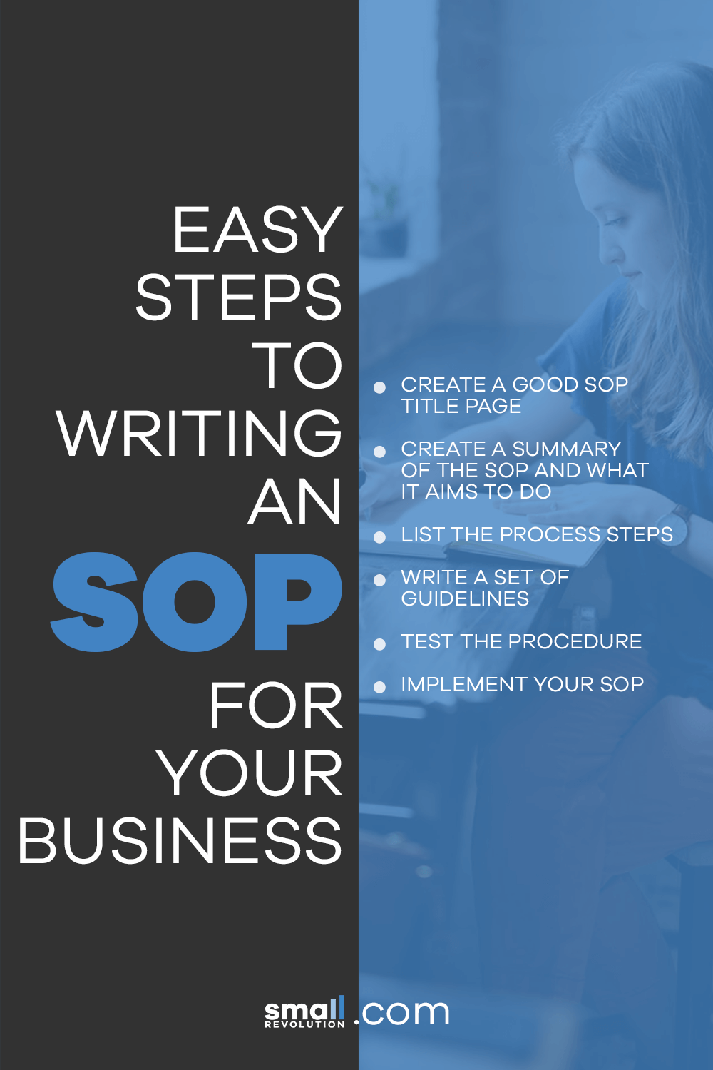 Easy Steps to Writing an SOP for your Business