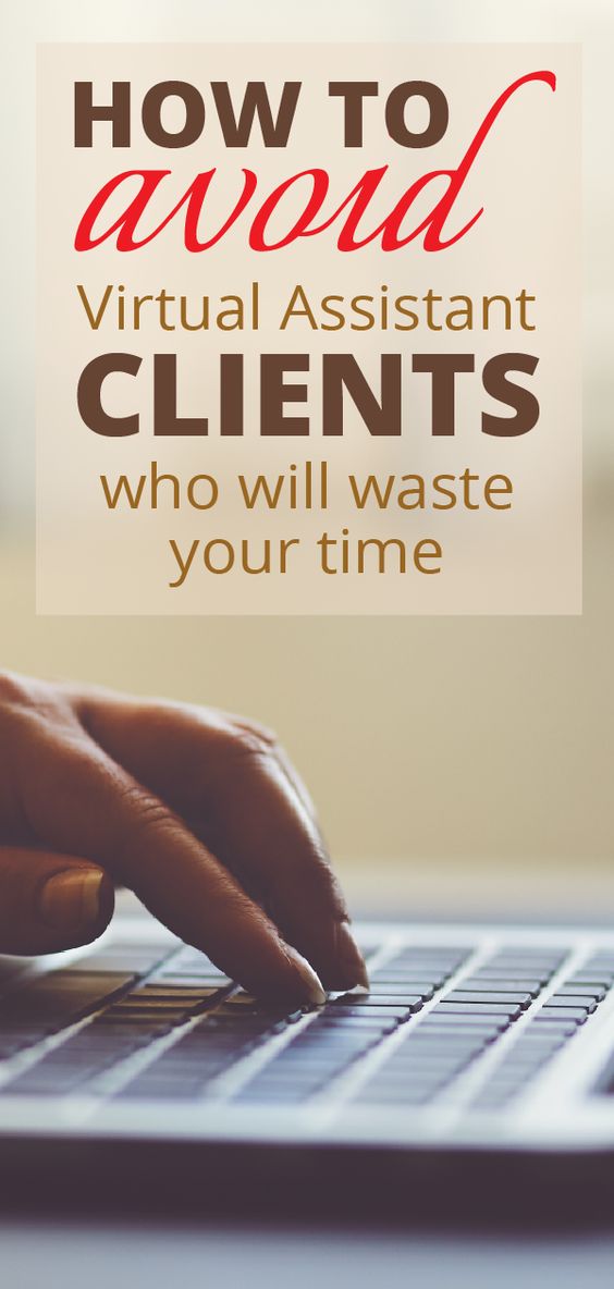how to avoid clients who waste time