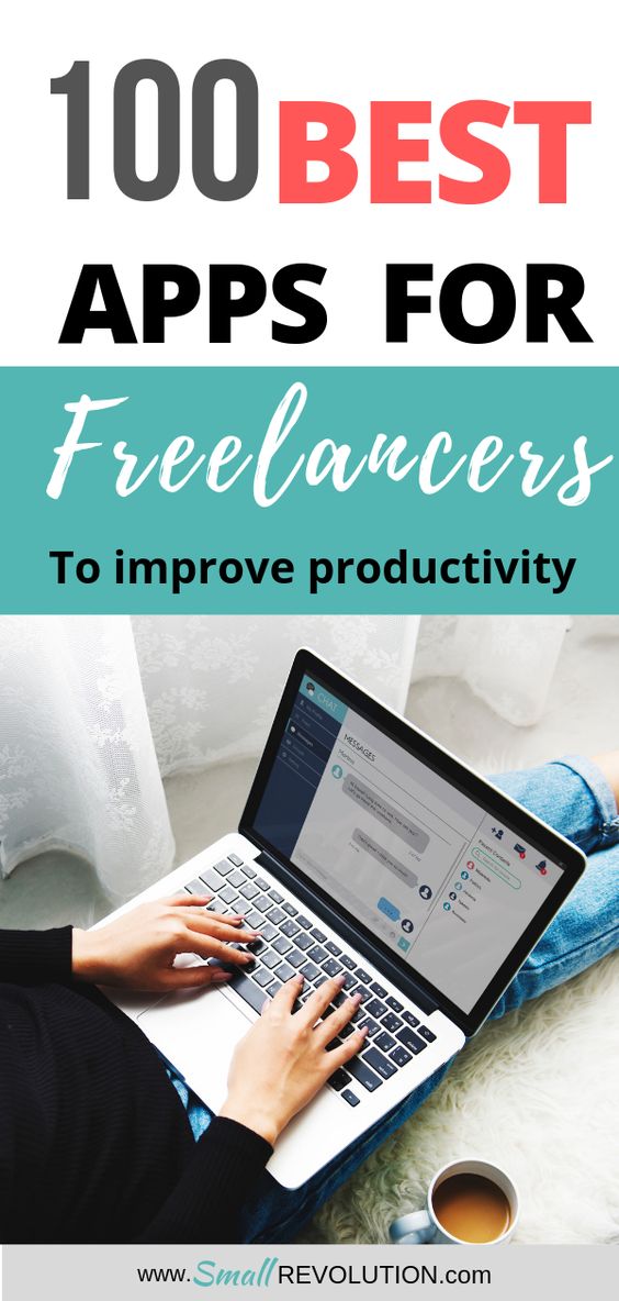 100 best apps for freelancers to improve productivity