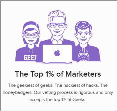 geeks marketers