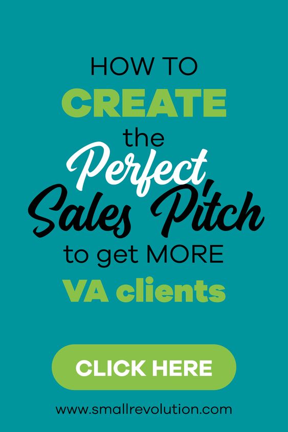 How to create the perfect sales pitch to VA clients