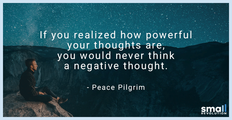 Peace Pilgrim motivational quote