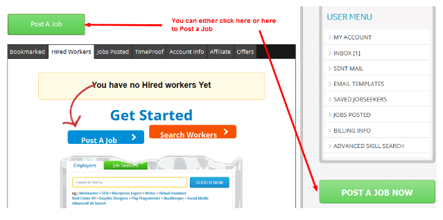how to post job in onlinejobs.ph