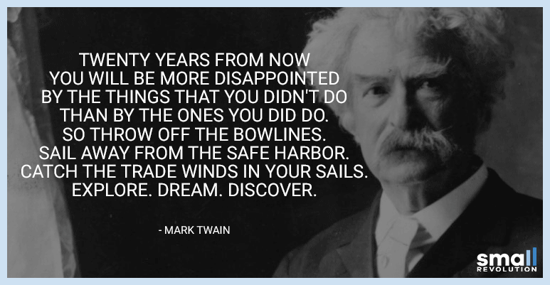 Mark Twain motivational quotes
