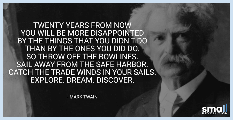  Citas motivacionales de Mark Twain