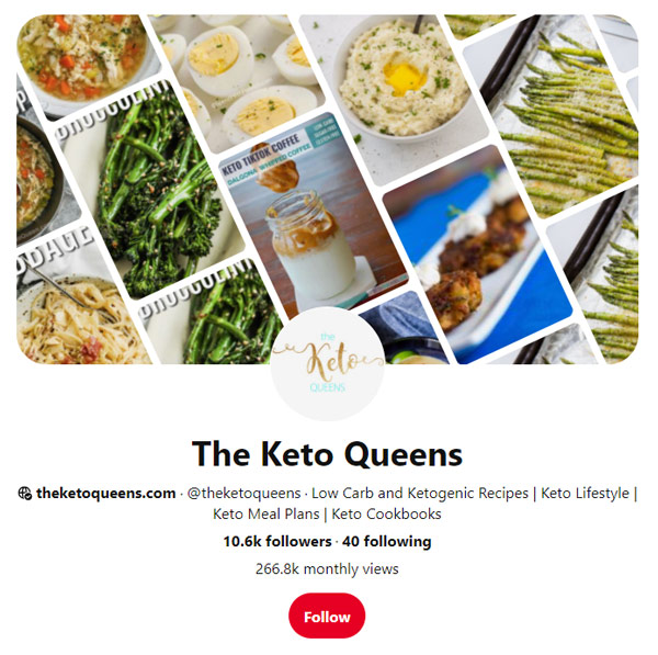 The Keto Queens pinterest