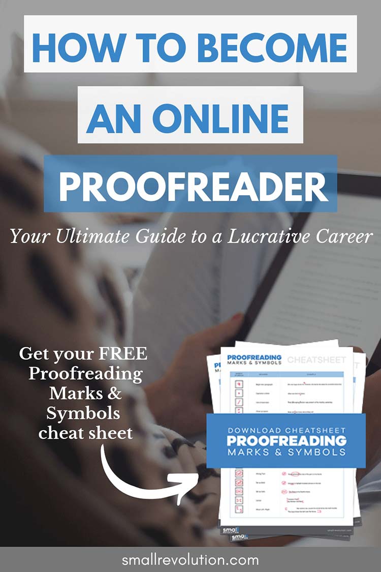 How to become an online proofreader