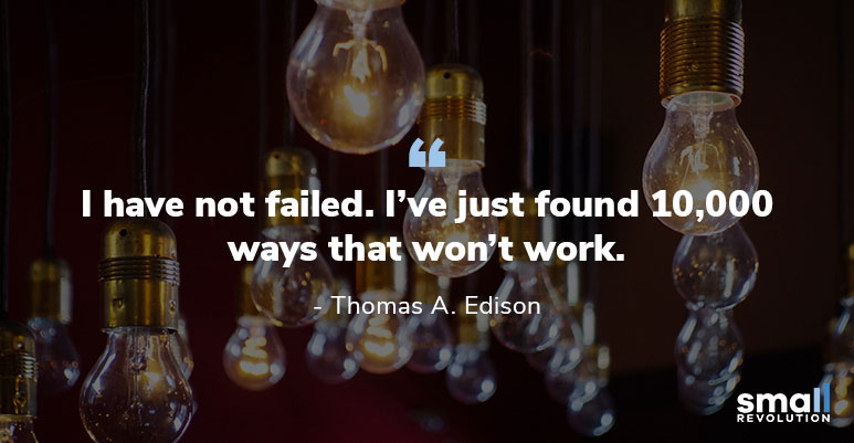 Thomas A. Edison quote