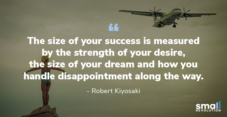 Robert Kiyosaki inspirational quote