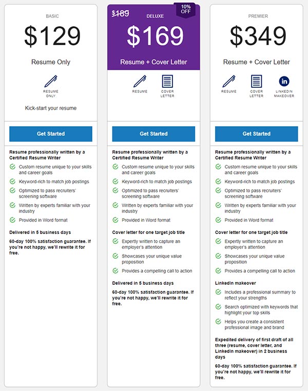 resume plan