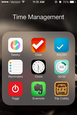 Time management apps