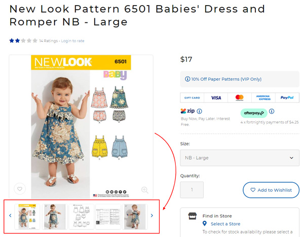 Babies' Dress and Romper