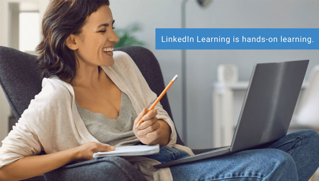 linkedin learning is hands-on learning