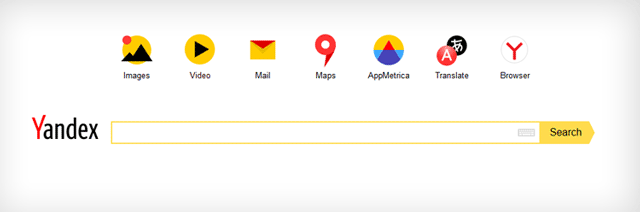 Yandex search engine