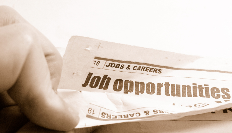 job opportunities news paper