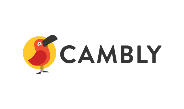logo for Cambly, an English language tutoring site