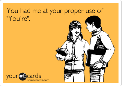 confusing contractions and possessives meme