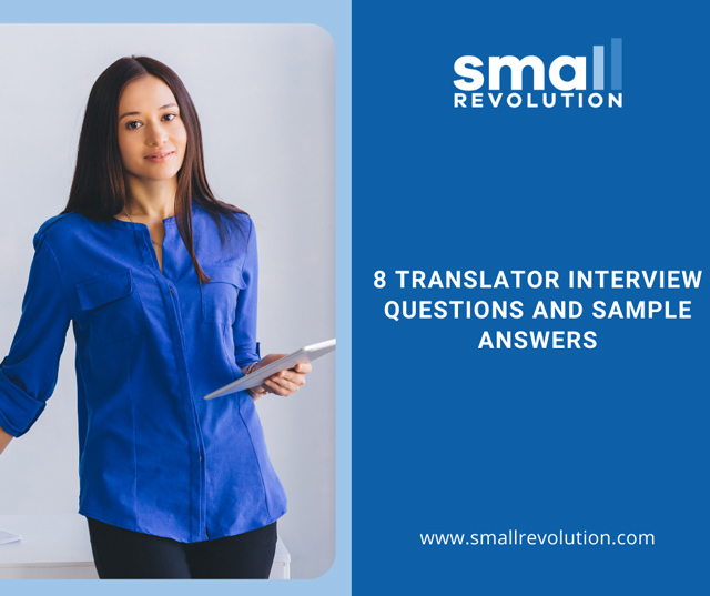 translator interview questions and sample answers