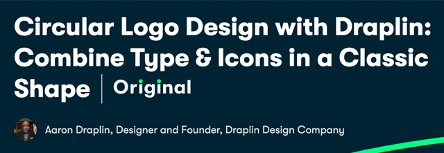 Skillshare’s Circular Logo Design with Draplin sign-up page