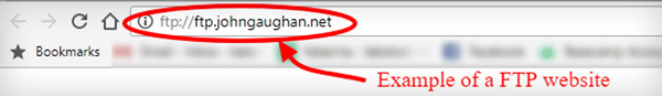FTP website URL