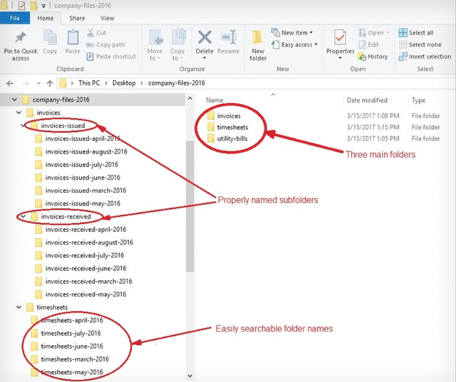 screenshot of computer folder
