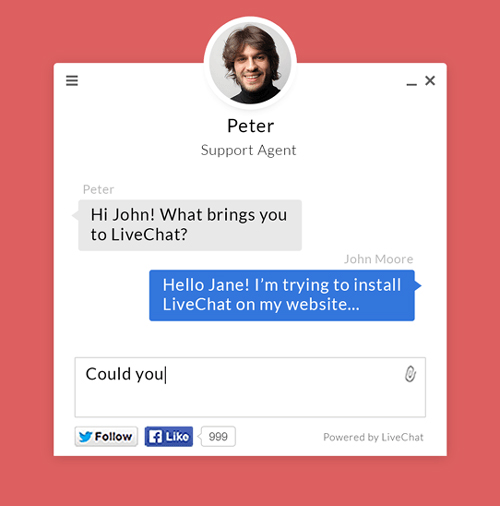 peter live chat