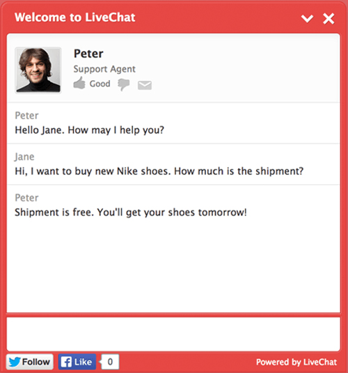 peter live chat