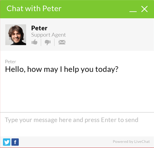 live chat