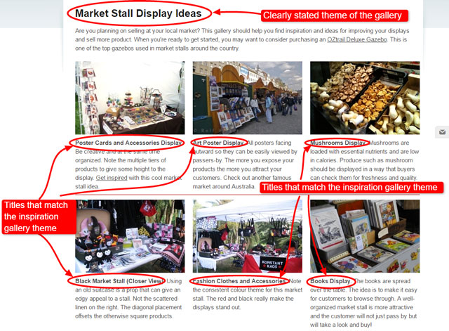 market stall display ideas