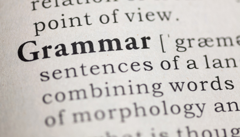 Grammar sentence