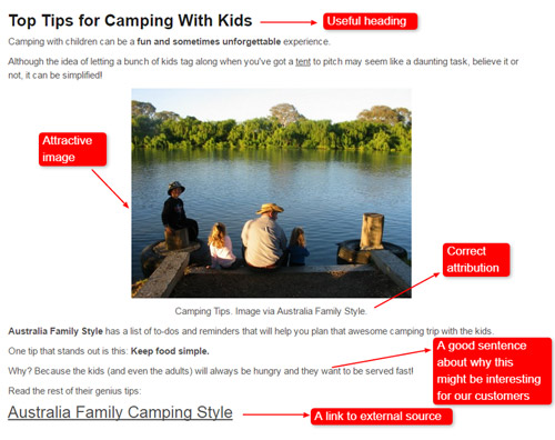 top tips for camping with kids