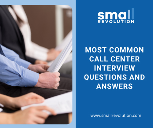 most common call center interview questions and answers