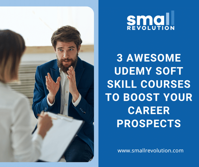 Udemy soft Sskill courses to boost career prospects Facebook promo