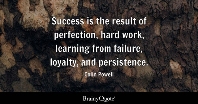 inspirational quote from Colin Powell