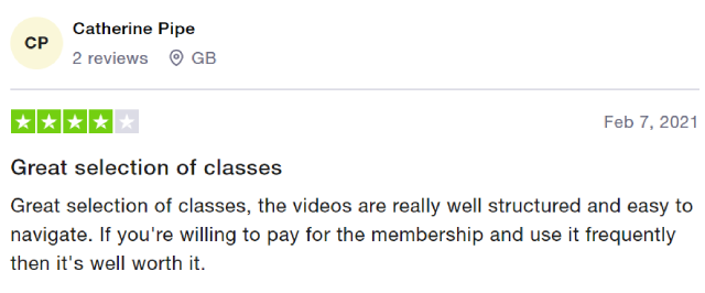 past user’s testimonial of Skillshare experience