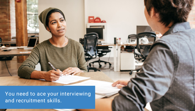 ace your interviewing and recruitment skills