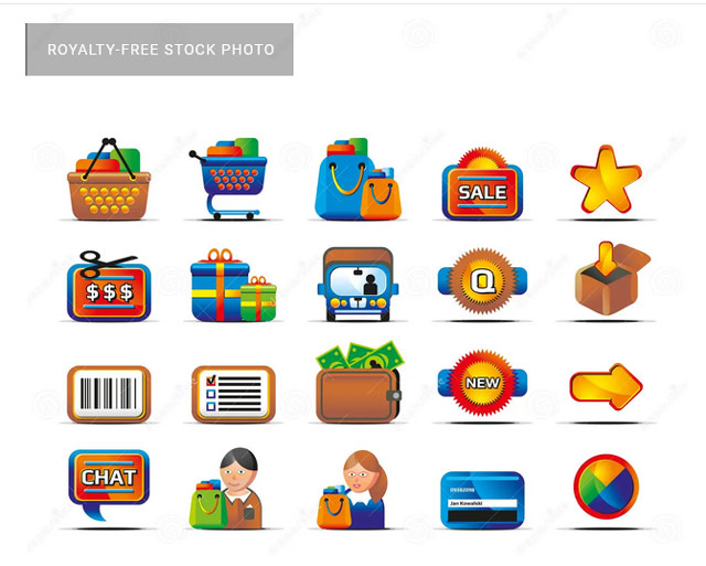 icon set by Dreamstime